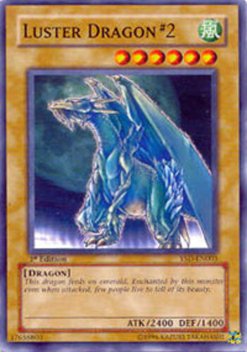 Luster Dragon #2 YSD-EN003 Common Unlimited Lightly Played