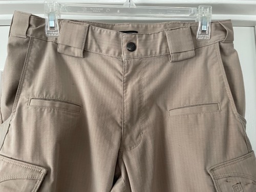 5.11 Tactical Series Herren Ripstop Cargohose Größe 32 x 31 Khaki - Bild 4 von 11