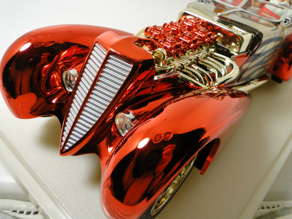 Hot Rod Classic Custom Built Concept 1 Model 12 Race Car 24 18 - Image 3 of 4