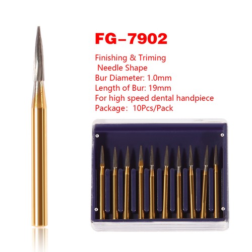 Dental Tungsten Carbide Bur Kit RA FG Round Steel Drill For High Speed Handpiece - Picture 93 of 167