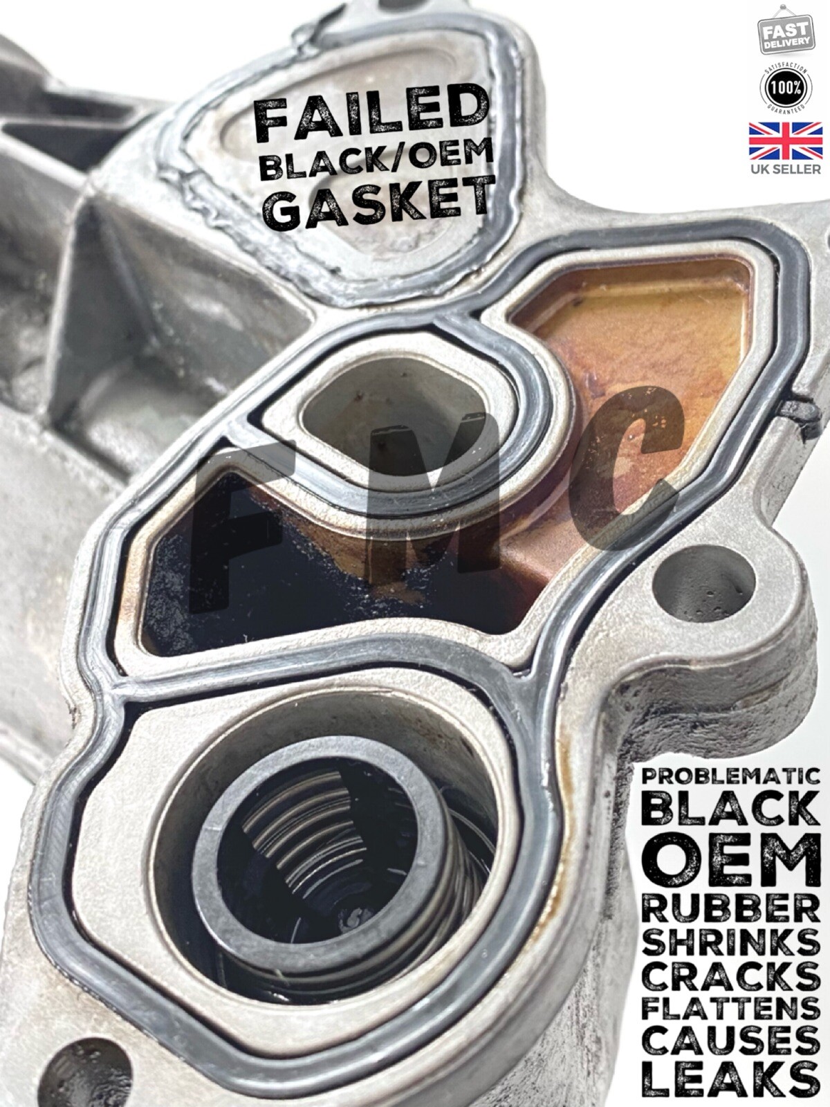 MINI COOPER S Oil Cooler & Oil Filter Housing Gasket Kit R56 R55 R57