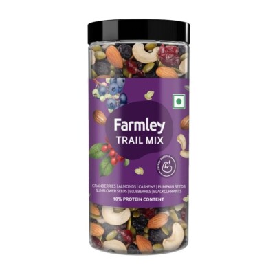 Farmley TrailMix Almonds,Cashews,Blueberries,Blackcurrant,Pumpkin,SunflowerSeeds