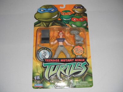 TMNT Teenage Mutant Ninja Turtles April O'Neil Action Figure 2003 Playmates Toys