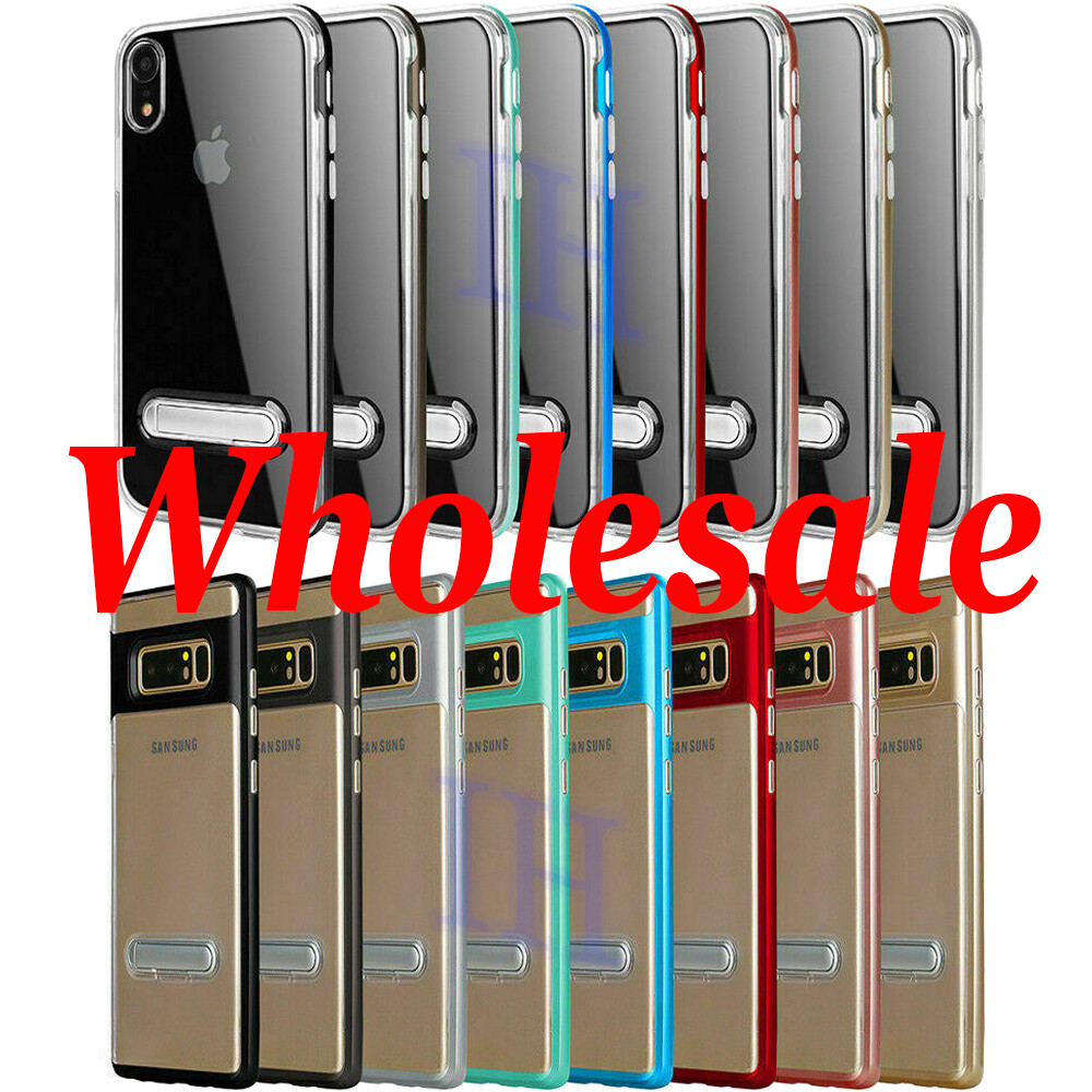 Wholesale  For iPhone 6/7/8 X /XS/XR/Samsung S7/S8/S9/S10/NT8 Hybrid Case
