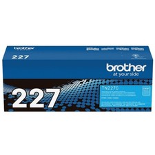 Brother Genuine TN227C Cyan Toner Cartridge TN-227C - Free Shipping,