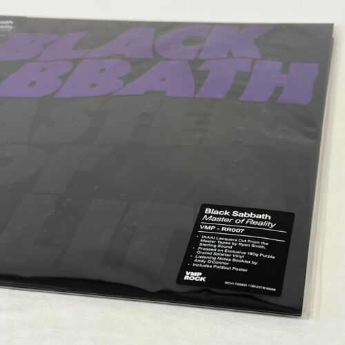 Black Sabbath - Master of Reality (VMP Purple Splatter Vinyl Me Please) | LP Vin - Picture 6 of 12