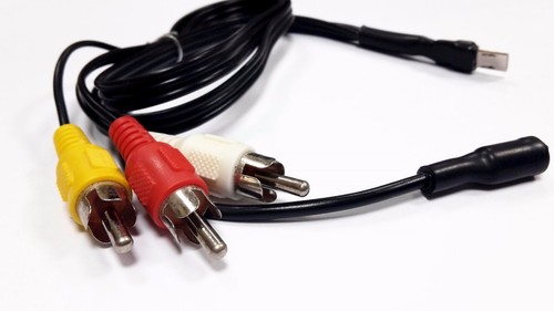LANC + A/V Adapter Cable for Sony Camcorders with Multiport, S2 to 3xRCA+2.5mm - Picture 6 of 12