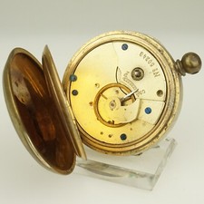 Rar Antique Pocket Watch Men's no fusee duplex chronometer no repeater RAR
