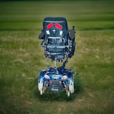 PERMOBIL STREET WHEELCHAIR, 12” SEAT & LEGS ELEVATE, TILT,RECLINE. SPEEDS 13 KMH