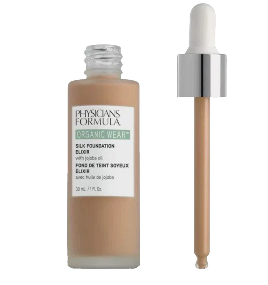 PHYSICIANS FORMULA SILK FOUNDATION ELIXIR 1 Ounce # PF11063 LIGHT TO MEDIUM 04 - Image 2 of 4