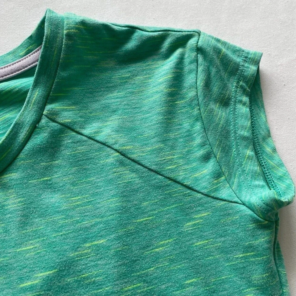 Champion Girls Green Athletic Tee Size S (6/6x) - Image 3 of 4