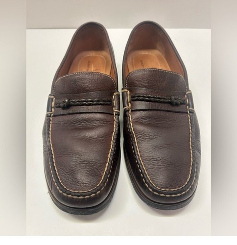 Mocassino slip on uomo Martin Dingman Montgomery Pebble nero taglia 11,5 M - Foto 2 di 16