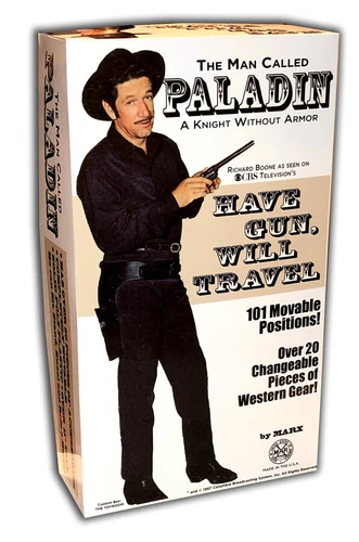 Marx PALADIN of HAVE GUN WILL TRAVEL Box (BOX ONLY)