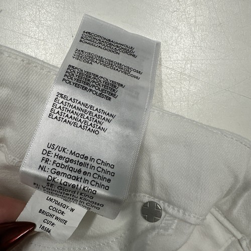 Liverpool CHLOE CROP ROLLED CUFF JEAN White 2/26 (30 waist) - Picture 11 of 16
