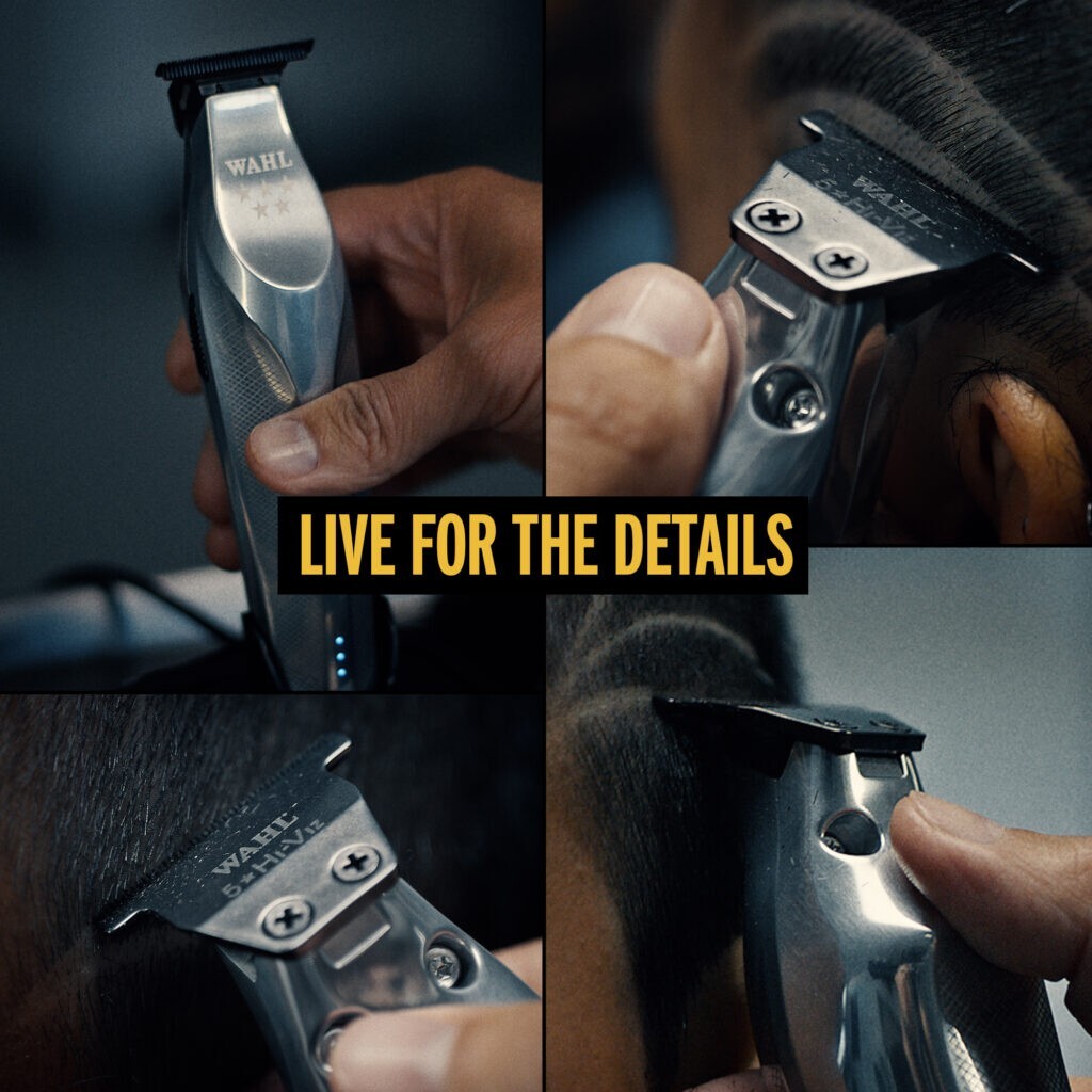 WAHL Hi-Viz バリカン Wahl Professional Hi-Viz Trimmer, Precision Cutting