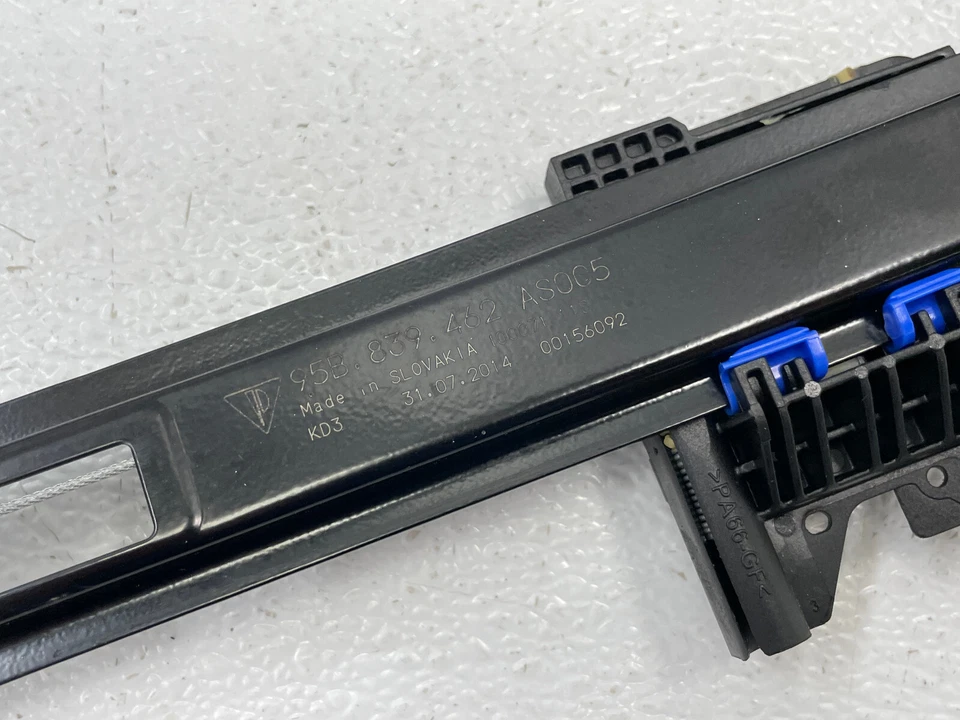 Regulador de ventana de puerta de paso trasero derecho Porsche Macan 15 16 17 con motor 1474 OEM Foto 4 de 4