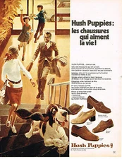 ADVERTISING ADVERTISING 054 1971 HUSH PUPPIES shoes