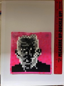 Handmade perler bead Tyler the creator Igor magnet