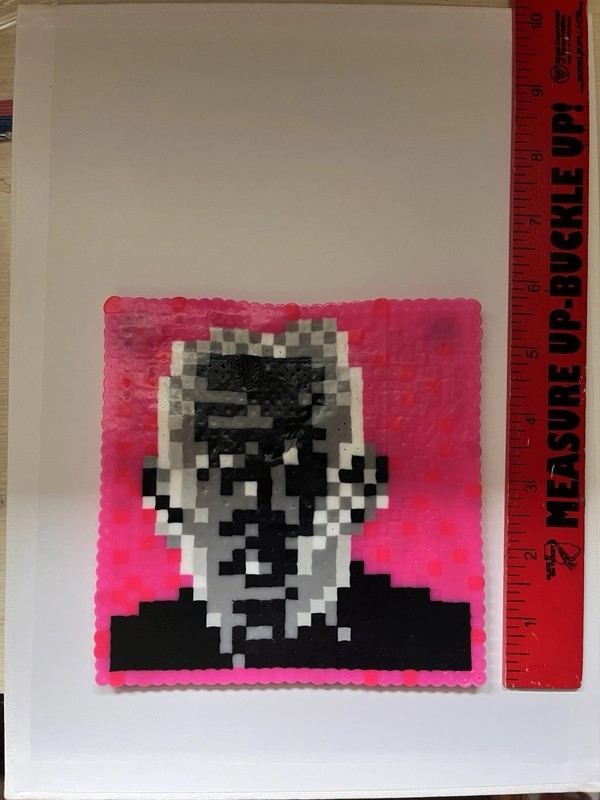 Handmade perler bead Tyler the creator Igor magnet