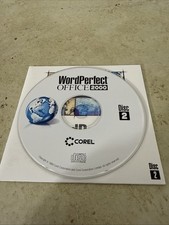Vintage WordPerfect Office 2000 Professional CD-ROM - Disc 2