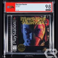 Machine Hunter (PS1, 1997) PSA Graded Sealed 9.6 A+ Top Pop NOT WATA CGC