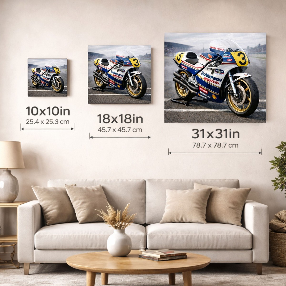 1988 Honda NSR500 Rothmans Poster 80s V4 GP Race Bike Wall Art | eBay