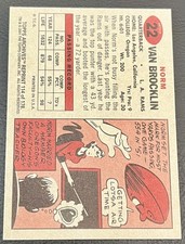 2001 Topps Archives Norm Van Brocklin #114 HOF