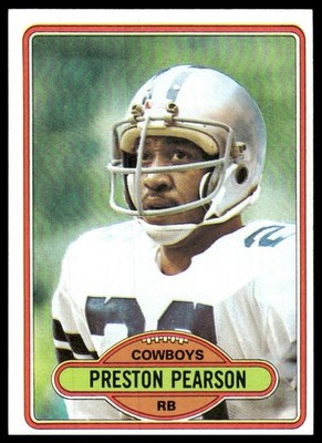 Preston Pearson 1980 Topps #95 Dallas Cowboys