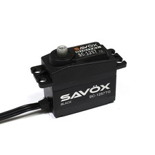 Savox SC1257TG-BE BLACK EDITION SERVO DIGITALE CORELESS TAGLIA STANDARD .07/139