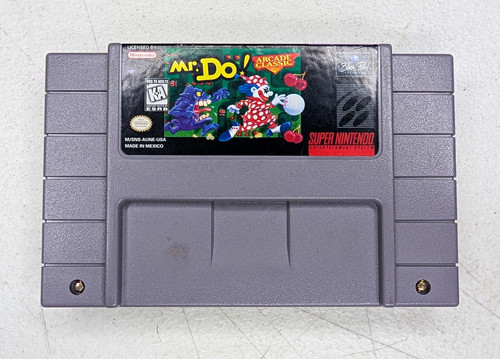 🔥Mr. Do! SNES🔥 Super Nintendo Loose Game Cartridge NTSC-U/C KA