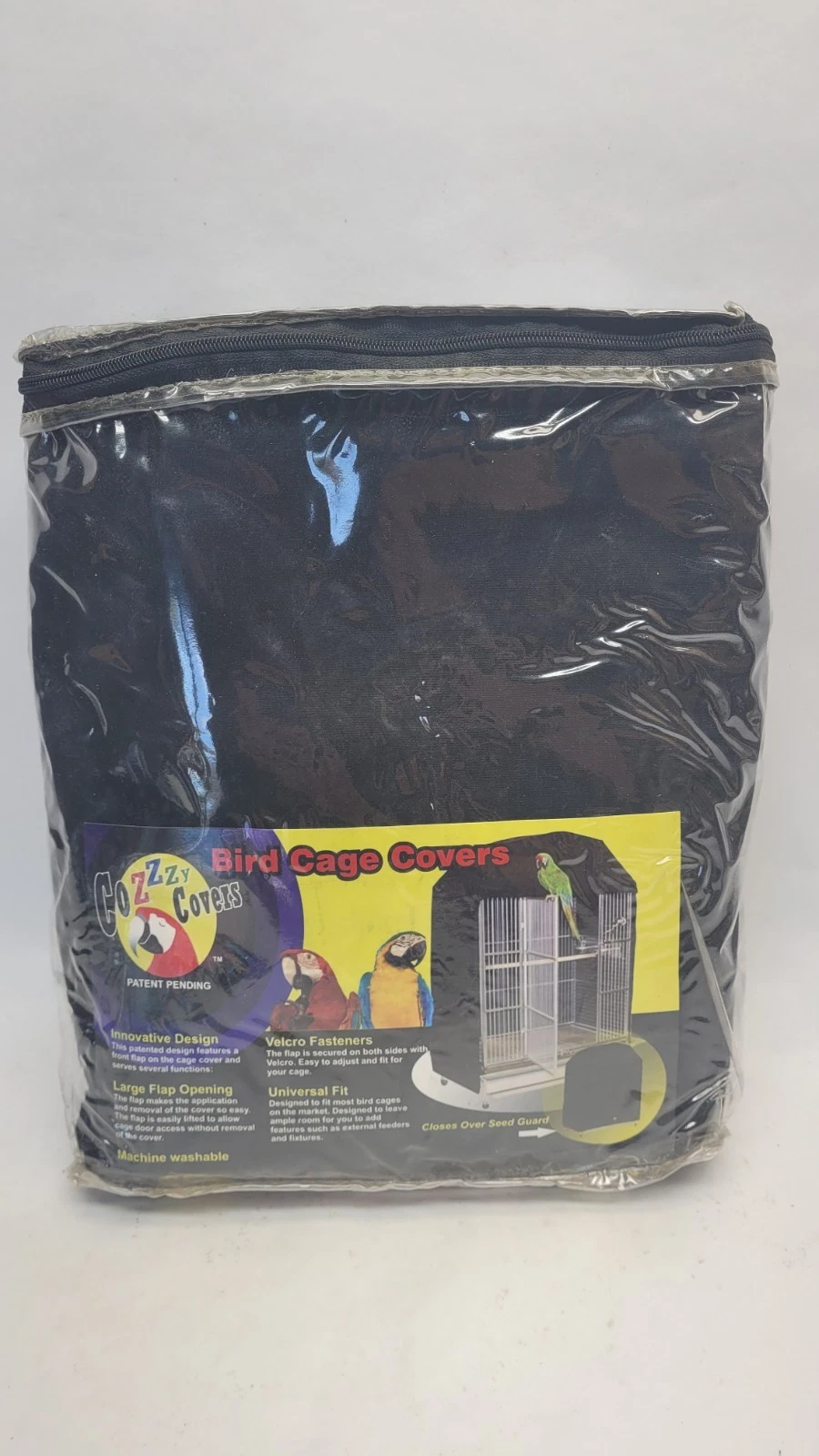 Play Top Bird Cage Sleep Drape Cover High Quality, 24" x 22" (Model: 2422PT New