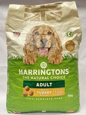 Harringtons Adult Dog Food Turkey & Veg 15kg Complete Dry Dog Kibble 2.00 per kilo