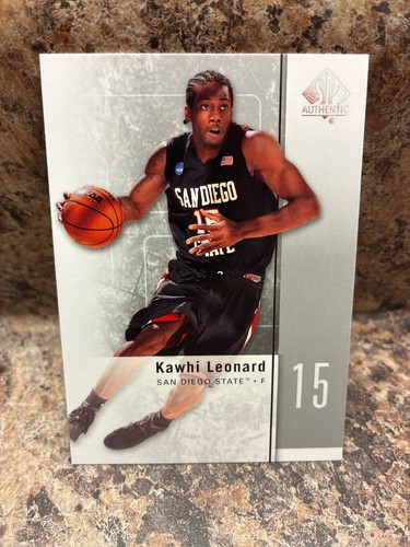 Kawhi Leonard #27 2011 SP Authentic card