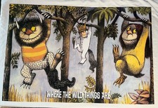 Where The Wild Things Are Licensed Reprint Poster Maurice Sendak 24x36