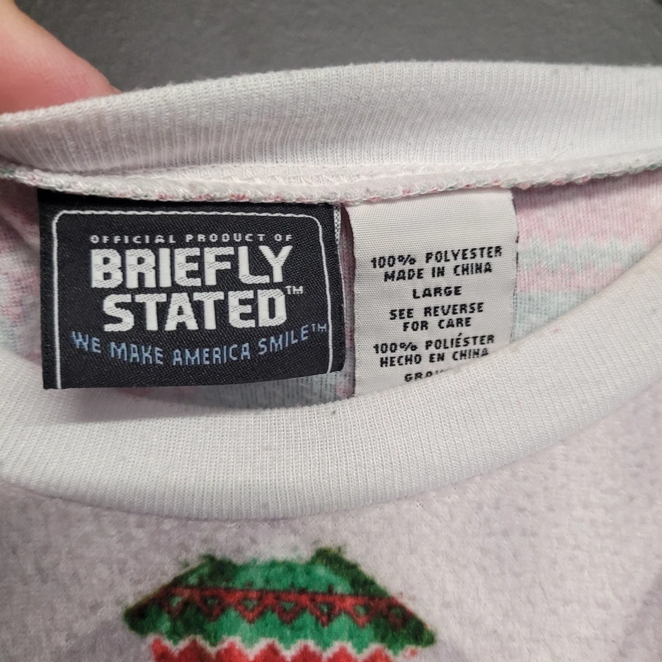 Suéter Feo Navidad Llama Manga Larga Divertida Camisa Talla Grande Brevemente Stater Foto 3 de 3