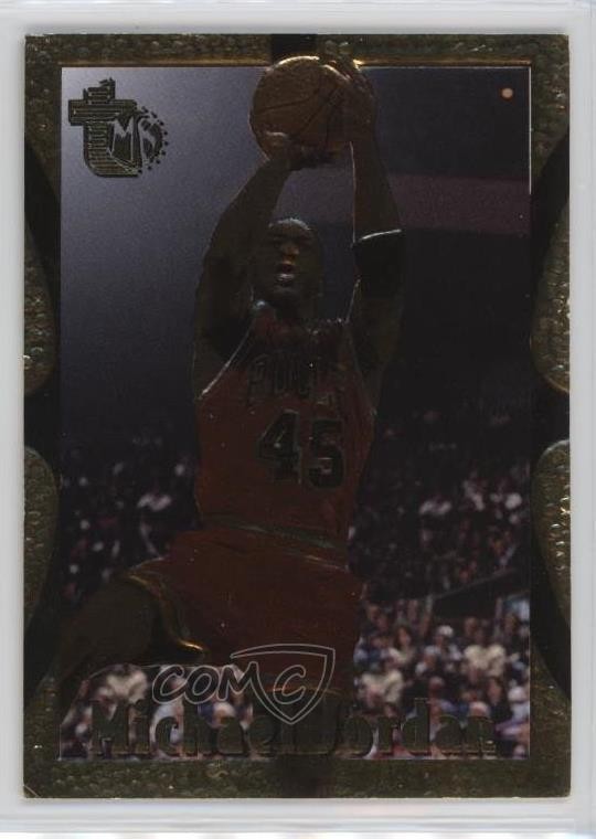1994-95 Topps Embossed Golden Idol Michael Jordan #121 HOF