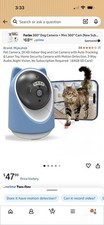 2K HD Indoor Baby, Dog, Cat Camera w Auto-Tracking  Laser Toy, Home Security Ca