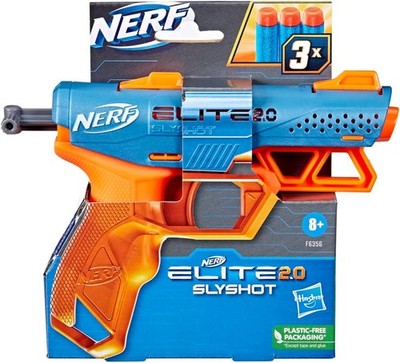Hasbro NERF Elite 2.0 Slyshot Blaster Darts Pistole Slyshot Gun Spielpistole NEU