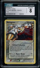 Pokemon EX Delta Species Metagross Gold Star 113/113 CGC 8 NM/Mint Holo on eBay