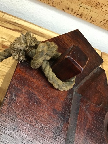 Gancio per bollitore vintage giapponese in legno vintage JIZAIKAGI IRORI KK1 - Foto 8 di 10
