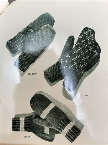 JACK FROST 056 ZWEINADELHANDSCHUHE Strickanleitungen 16pg Anleitungsheft 1955 - Bild 4 von 11