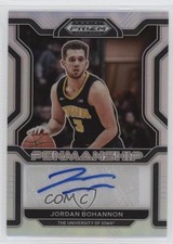 2022 Panini Prizm Draft Picks College Penmanship Silver Jordan Bohannon Auto 0pm