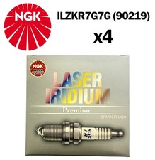 NGK Spark Plugs x4 - ILZKR7G7G (90219) - Alfa Giulia|Stevlio 2.0 50051491