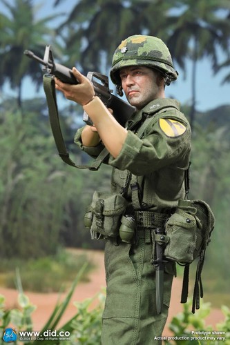 Figura de acción escala 1/6 DiD Guerra de Vietnam Ejército de Estados Unidos Teniente Coronel Moore 12" V80174 - Imagen 10 de 19