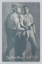 THE LONE RANGER TONTO Cowboy/Western VINTAGE Arcade Card