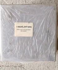 *(New) 6x6x4 Nema 4x 316 Stainless Enclosure I-664SJHT4x6 Equal To A606 CHNFSS 6
