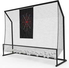 Golf Practice Net 10x7.5FT Heavy Duty Driving Hitting Net for Real Balls Target