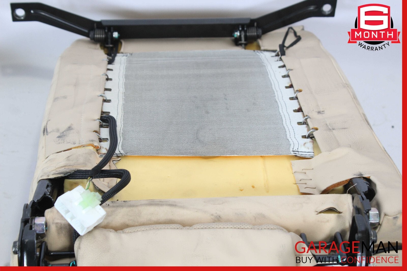 09-13 Maserati Quattroporte Rear Right & Left Complete Seat Cushion Assembly