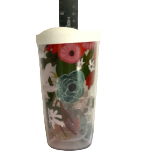 Tervis 16 Oz Tumbler Mellow Floral Double Walled Travel Cup Made In USA - Picture 6 of 10