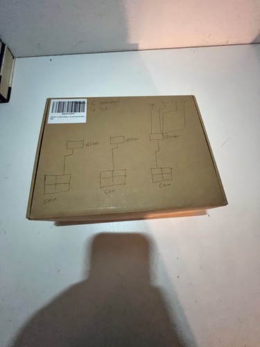2024 Keqinx 1x4 HDMI Extender Splitter 4K Over Cat6 70m/230ft in box - Picture 8 of 8